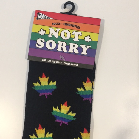 MAIN AND LOCAL “NOT SORRY” SOCKS OSFM - Picture 2 of 6